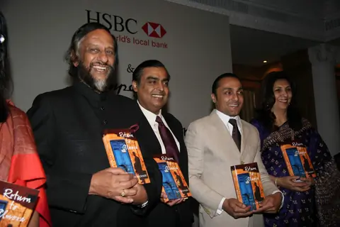 Nobel laureate, RK Pachauri launches his book &quot;Return to Almora&quot; at Taj