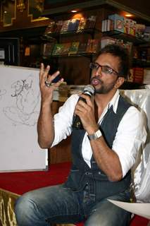 Javed Jaffrey at Karadi tales story telling session at Landmark