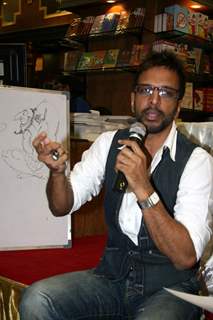 Javed Jaffrey at Karadi tales story telling session at Landmark