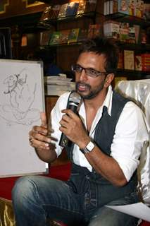 Javed Jaffrey at Karadi tales story telling session at Landmark