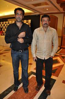 Bollywood director Ram Gopal Varma at the press meet of his upcoming movie &quot;Rann&quot;