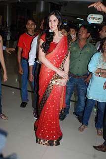 Zarine Khan of Veer unveiled at Fame Malad