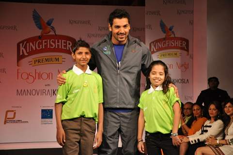 John Abraham Walk at SCMM Fashion Night at Hilton Towers in Mumbai