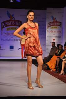 Models walk at SCMM Fashion Night at Hilton Towers in Mumbai
