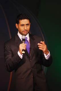 Abhishek Bachchan at National Bingo Night media meet at Taj Lands End, Bandrain in Mumbai on Monday Afternoon