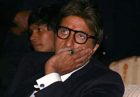 Bollywood star Amitabh Bachchan in New Delhi to promote his film'' ''''Rann'''' on Tuesday 19 jan 2010