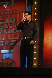 Salman Khan at CID Galantry Awards at Taj Land''s End