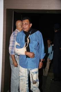 Bollywood actor Mithun Chakraborty at the screening of &quot;Veer&quot;