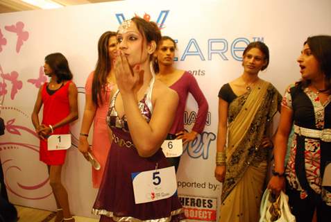 Nauheed Cyrusi Judges Mumbai Raound of V Care Indian Supeer Queen Contest for Transgenders at Dadar