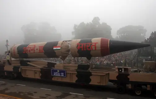 The Republic Day Parade at Rajpath on Teusday at New Delhi