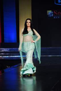 Celina Jaitley walks the ramp for top designers on Source Show at Grand Hyatt