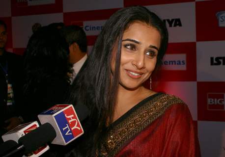 Vidya Balan during a promotional event for film Ishqiya in New Delhi on Thursday