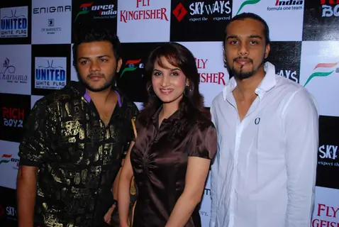 Guests at Richboyz F1 bash at JW Marriott
