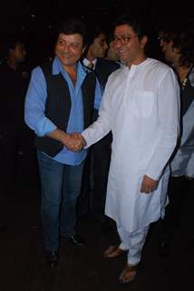 Sachin at music directors Ajay and Atul Gogawales website ajayatulcom launched by Amitabh Bachchan at Hotel JW Marriott, Juhu
