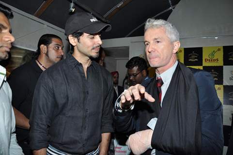 Dino Morea at Baz Lahrman and artist Vincent Fantauzzo Classic Tour