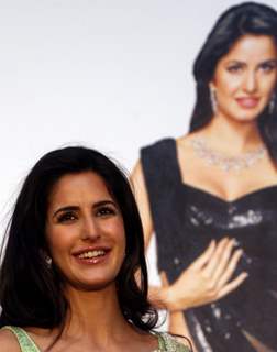 Bollywood actor Katrina Kaif at an event to collect an award for excellence in performing arts, Katrina was invited to collect her pending award for excellence in performing arts 2009 by the Associated Chambers of Commerce and Industry of India