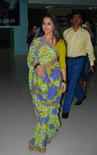 Bollywood actress Vidya Balan promoting &quot;Ishqiya&quot; at Odeon Ghatkopar, Mumbai