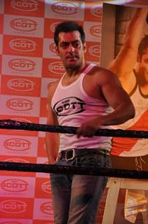 Salman Khan lunches Dixcy Scott innerwear at Mehboob studios