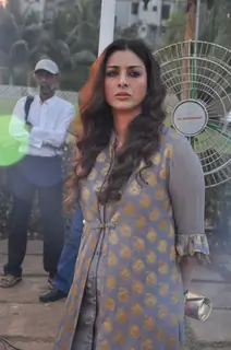 Tabu at Kaifi Azmi Book launch at Andheri, Mumbai