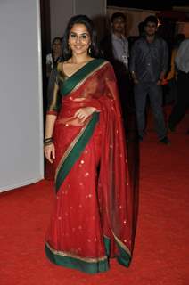 Vidya Balan on Airtel Mirchi Music Awards at Bandra, in Mumbai