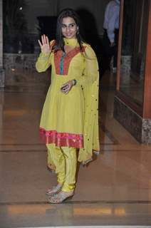 Vidya Balan at Sanjay Dutt Wedding Anniversary bash at Bandra home