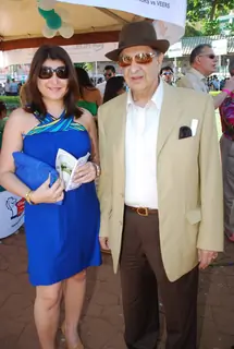 Guests at the Elle Race at Mahalaxmi Race Course