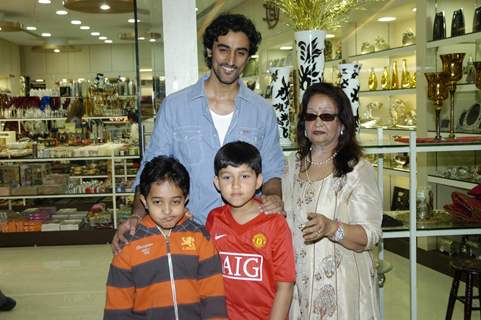 Bollywood actor Kunal Kapoor with guests at the launch of &quot;Tresorie&quot; store in Oberoi Mall