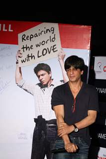 SRK promotes &quot;My Name is Khan&quot; at Fun N Cinemax