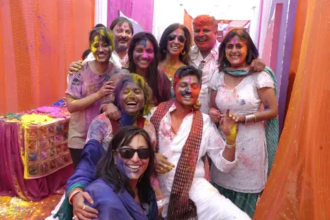 Colors channel holi bash Juhu Hotel