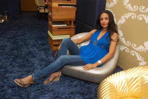 Namrata Barua''s designer furniture launch in association with TBZ at Bandra