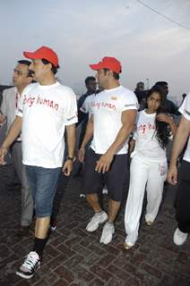 Salman at Cyclothon at Bandra