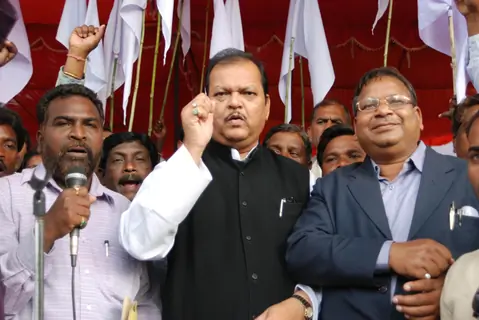 Tribal groups from several states across the country held a protest in New Delhi on Wednesday demanding they be listed under a distinct ''Religion Code'' in the 2011 population census Union Minister of Food Processing Industries Subodh Kant
