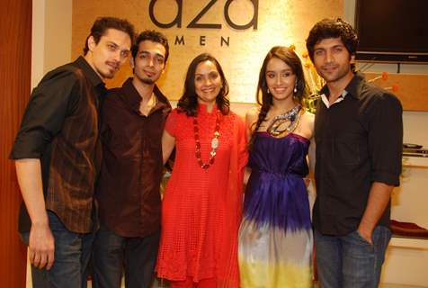 Teen Patti star cast and other celebs at Aza Men wedding showcase for Men