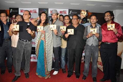 Rituparna Sengupta and Rohit Roy on music launch of upcoming movie Mittal V/s Mittal at Cest la Vie