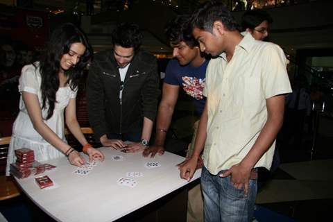 Teen Patti star cast at Oberoi Mall in Goregaon