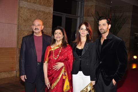 Roshan''s Family at Ambani''s Big pictures bash at Grand Hyatt