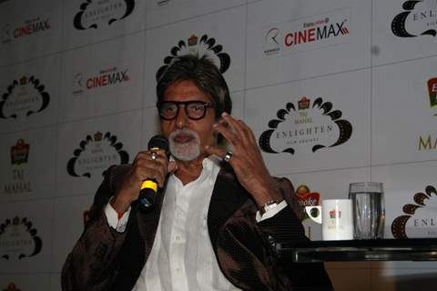 Amitabh Bachchan recieves Taj Tareef Award at Cinemax Mumbai