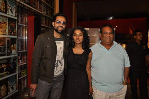 Abhay Deol, Tannishtha Chatterjee and Satish Kaushik at Road Movie Photo Exhibition at Phoenix Mill