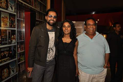 Abhay Deol, Tannishtha Chatterjee and Satish Kaushik at Road Movie Photo Exhibition at Phoenix Mill