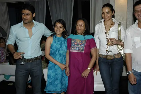 Guest at Shekhar Dadarkar''s White Restaurant multi cuisine launch at Goregaon