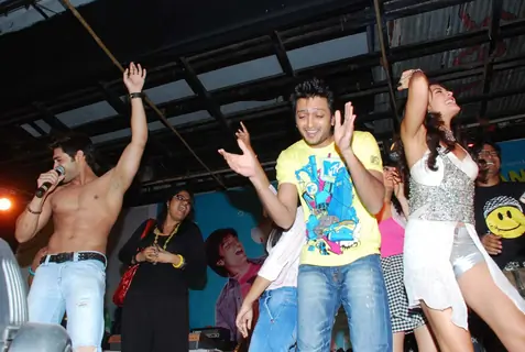 celebrities at Jaane Kahan Se Aayi Hai star cast at Euphoria College fest at NM College, Juhu