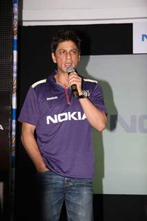 Shahrukh Khan at Nokia press meet, ITC Grand Maratha