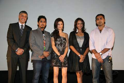 Shruti Hassan & Siddharth at Walt Disney Studio announcement at Imax on Mumbai