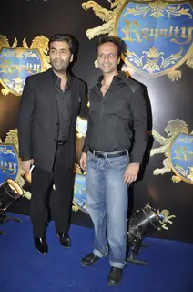 Karan Johar at Shilpa Shetty''s Royalty restaurant opening, Bandra