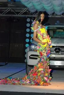 Model at Mercedez Benz Facination colelction by Manish Arora