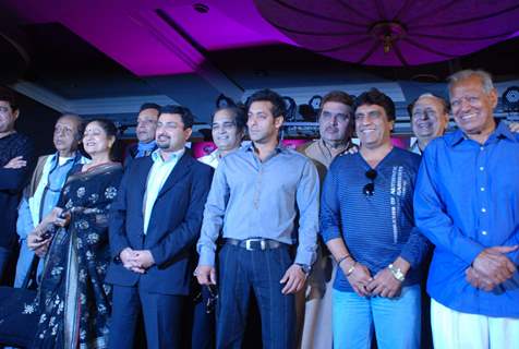 Aruna Irani, Salman Khan and Mithun Chakraborty bond at Cintaa Superstars Ka Jalwa launch, JW Marriott in Mumbai on Monday afternoon