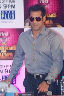 Salman Khan at Cintaa Superstars Ka Jalwa launch, JW Marriott in Mumbai on Monday afternoon