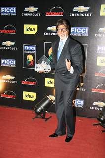 Amitabh Bachchan at FICCI frames final day at Rennaisance, Powai
