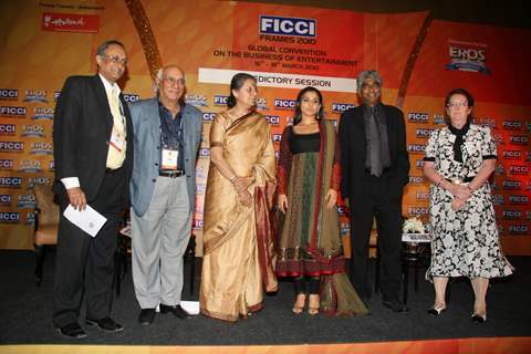 Yash Chopra and Vidya Balan at FICCI frames final day at Rennaisance, Powai