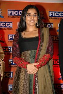 Vidya Balan at FICCI frames final day at Rennaisance, Powai